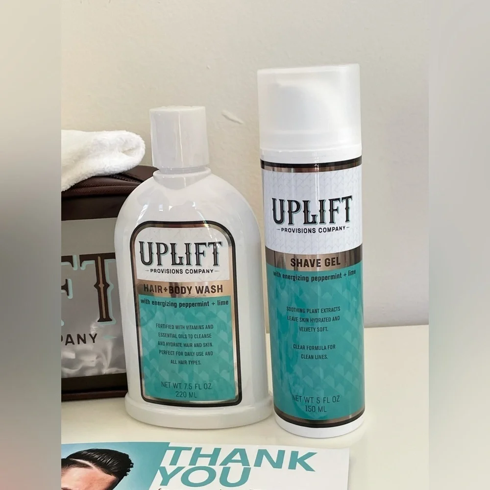 Uplift Provisions Company All-in-one Travel Case Men’s Shave Kit
